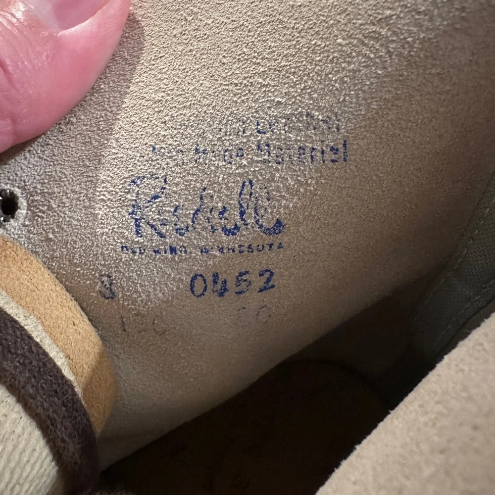 🤩🌈🛼 VINTAGE 90s Size 8 RIEDELL Tan Roller Skates - Picture 8 of 14